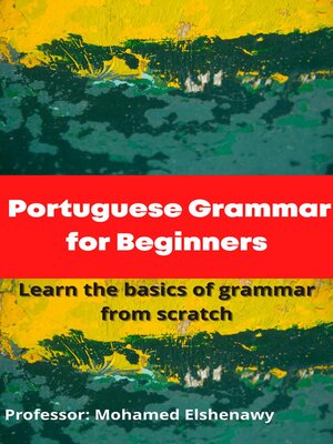 cover image of Portuguese Grammar for Beginners 1